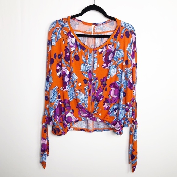 Free people Keeping On, floral long sleeve blouse - Picture 11 of 16